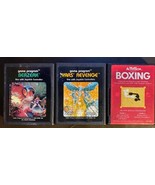 Lot of 3 Atari 2600 Games Berzerk Boxing Yars Revenge - £9.58 GBP