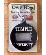 Vintage 1990’s Temple University 3 In 1 Bev Key Bottle Opener Keychain - $10.95