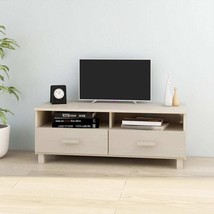 TV Cabinet Honey Brown Solid Pinewood, MDF 41.7 x 15.7 x 15.7 in - $3,436.06 MXN