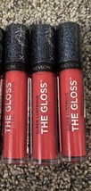 Lot 3 Revlon Ashley Graham Lip Collection Super Lustrous Gloss 312 Wild Ones - $9.90