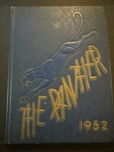 1952 Porter High School Maryville Tennessee Annual Yearbook The Panther - $49.50