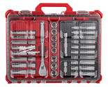 48-22-9487 47 Pc. 1/2&quot; Drive Ratchet &amp; Socket Set W/ Packout - £355.37 GBP