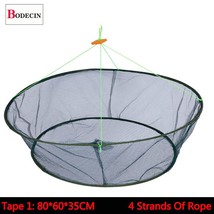 Foldable Drop Fishing/ing/Cast Net Nylon Shrimp Crab Bait  For Fish Trap/Cage Cr - £82.98 GBP