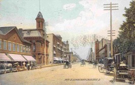 Paint Street Looking North Chillicothe Ohio 1908 postcard - £5.82 GBP