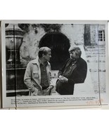 MERV GRIFFIN &amp; JAMES COBURN 8 x 10 publicity photo (1970&#39;s) WBAL-TV - $13.56 CAD