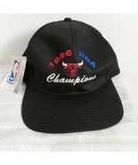 Vintage Chicago Bulls Cap NWT NBA CHAMPIONS 1996 Snapback Hat Licensed - $110.79 CAD