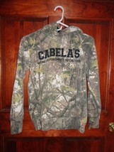 Cabela&#39;s Color Phase camo hooded pullover sweatshirt boys size large  - $9.00