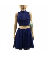 Love Reign Tulle Skirt Sequin Crop Top Special Occasion Size 7 Juniors Prom - $680.66 MXN