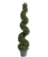 A&amp;B Home 29287 Spiral Boxwood Artificial Topiary Tree, 48-Inch - £94.75 GBP