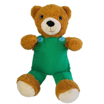 Corduroy Teddy Bear Plush Kohls Cares Book Stuffed Animal Toy Green Overalls - £10.55 GBP