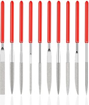 10 Pcs Mini Diamond Needle File Set Diamond Files Mini Needle Set for Je... - $342.45 MXN