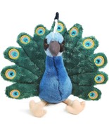 Pakhi The Peacock Stuffed Animal Plush TigerHart Toys 11&quot; Bird Storybook... - $350.24 MXN