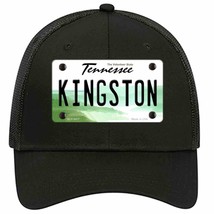 Kingston Tennessee Novelty Black Mesh License Plate Hat - £23.17 GBP