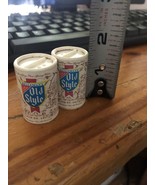 Old Style Beer  Mini Can Salt Shaker - Lot of 2 Heilmans - $10.38 CAD