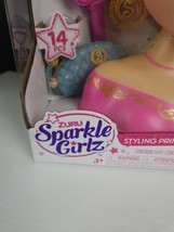 ZURU Sparkle Girlz Princess Hair Styling Head with 14 Accessories - £11.15 GBP