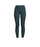 No Boundaries Juniors&#39; Green Plaid Ankle Leggings Size Small 3/5 - $18.62 CAD