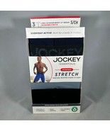 Jockey Stretch Microfiber Boxer Briefs 3 Pack Small Everyday Active Fit - €20,93 EUR