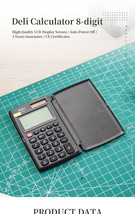Solar / battery  Powered 8 Digit Pocket Calculator - $19.95