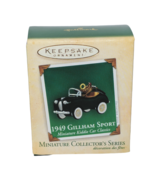 Hallmark Keepsake Ornament Miniature 1949 Gillham Sport Car Christmas 2004 - $13.86