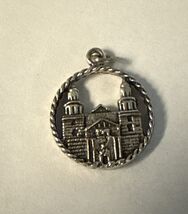 Vintage Sterling Silver Hearst Castle San Simeon California CA Charm 4g - $24.97 CAD