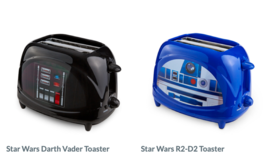Star Wars Toaster Oven Choose R2-D2 or Darth Vader Great Gift Idea  NEW - £38.14 GBP