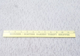 Vintage Wonder Hostess Bakery Thrift Shoppes 12' Yellow Ruler - $8.90