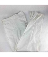Just Cavalli Mens Dress Pants White Lined Flat Front Zipper Fly Welt Poc... - $44.99