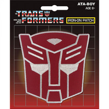 Transformers Autobot Iron On Patch Red - $12.98