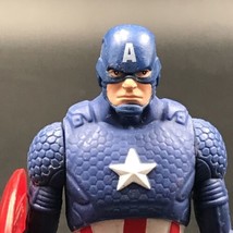 2015 Marvel Captain America Action Figure w/ Shield 6&quot; Hasbro - £7.46 GBP