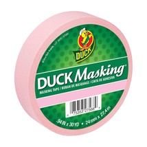 Duck Masking 240879 Pink Color Masking Tape, 94-Inch by 30 Yards - £12.58 GBP