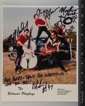 The Belmont Playboys Autograph Signed 8x10 Promotional Promo Photo tob - $61.32