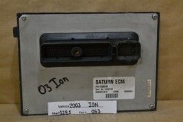 2003 Saturn ION Engine Computer Unit ECU 12585734 Module 53 12E1 - £13.03 GBP