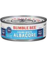 Chunk White Albacore Tuna in Water 5 oz Can  Wild Caught 20g Protein per... - £6.33 GBP