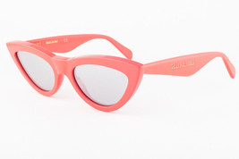 Celine CL 4019IN 68C Pink / Gray Mirrored Sunglasses CL4019IN 68C 56mm - £223.44 GBP
