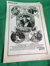1975 Breakheart Pass Pressbook Western Charles Bronson Cinema Vintage - $74.25