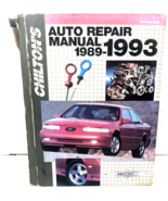 Chilton&#39;s 1989-1993 Auto Repair Manual Hardcover #7909 Ford Chrysler GM - £11.32 GBP