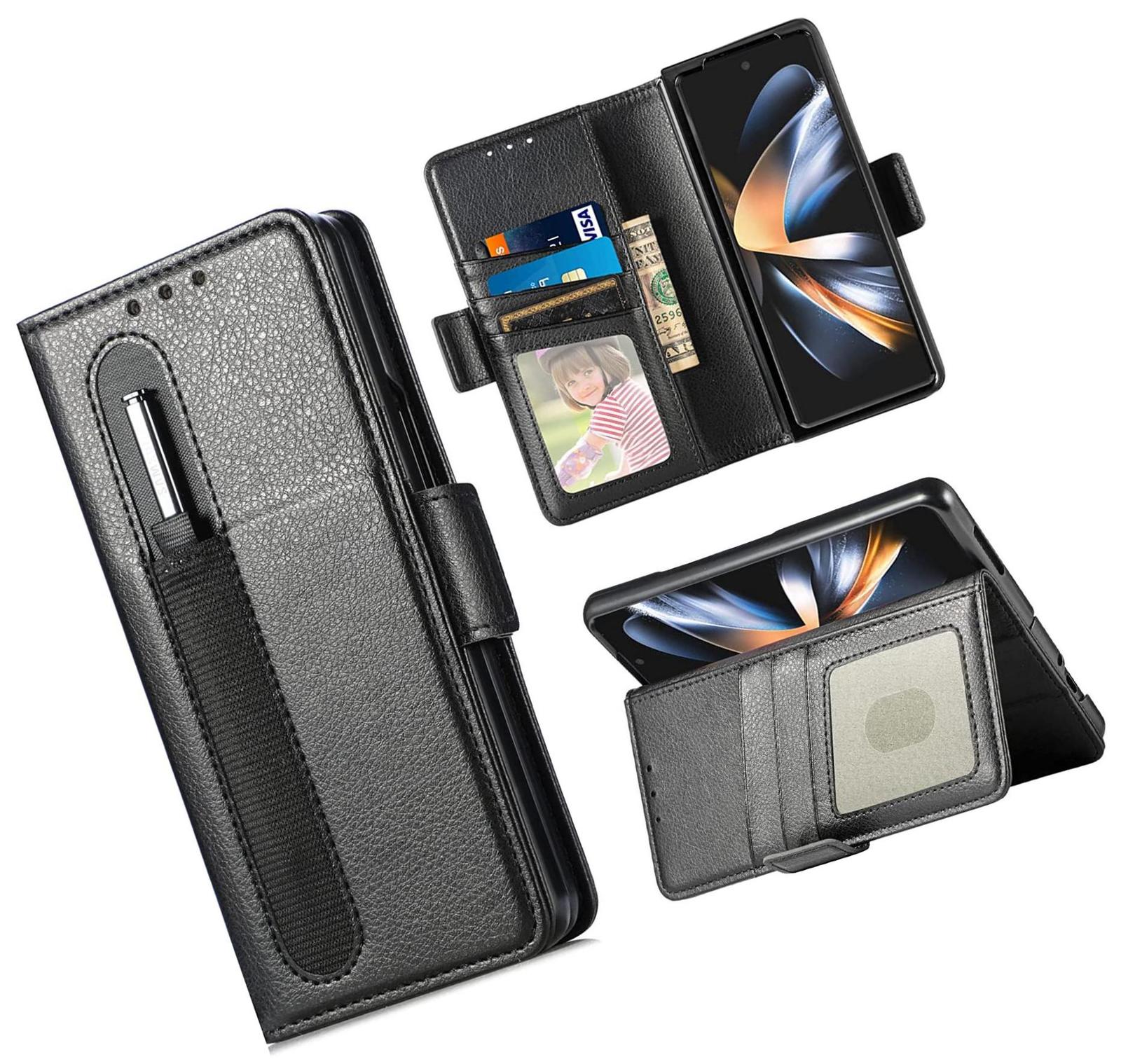 for Samsung Galaxy Z Fold 4 Case with S Pen Holder Z Fold 4 5G