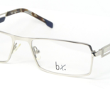 BX. BX-319 Col.1 SILVER EYEGLASSES GLASSES FRAME 54-18-140mm Design Germany - $76.55