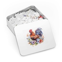Jigsaw Puzzle in Tin, Chicken/Rooster, Personalised/Non-Personalised, awd-275 (3 - £27.77 GBP+