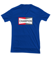 Retro TShirt Champion Once Upon a Time in Hollywood Royal-V-Tee  - £17.54 GBP