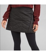 Womens New M NWT Prana Diva Wrap Skirt Quilted Warm Sherpa Black Insulat... - £108.28 GBP