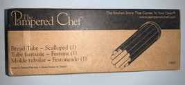 Lot of 2 The Pampered Chef NEW Bread Tube Scalloped 1565 - $11.97