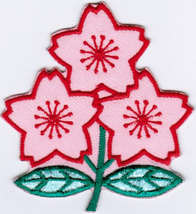 Japan National Rugby Union Team Brave Blossoms Embroidered Patch - £7.82 GBP