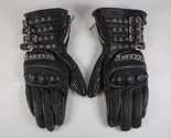 Icon Women’s Black Tuscadero Biker Riding Gloves SZ Small - $39.99
