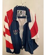Vtg. Rare 1996 USA Eagle Olympics Team Starter Windbreaker Jacket Mens XL - $2,747.21 MXN