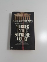 Murder In The supreme Court By Margaret Truman 1982 paperback novel fiction - £4.73 GBP