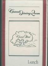 Marriott Grand Hotel Dining Room Menu Point Clear Alabama 1990&#39;s - £29.95 GBP