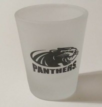 Panthers 2.25&quot; Frosted Collectible Shot Glass - £7.38 GBP