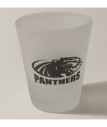 Panthers 2.25&quot; Frosted Collectible Shot Glass - £7.40 GBP