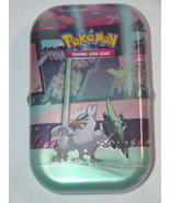(1) Pokemon (Empty) Mini Tin (1) Art Card (Sirfetch&#39;d) (1) Metallic Poke... - $16.34 CAD